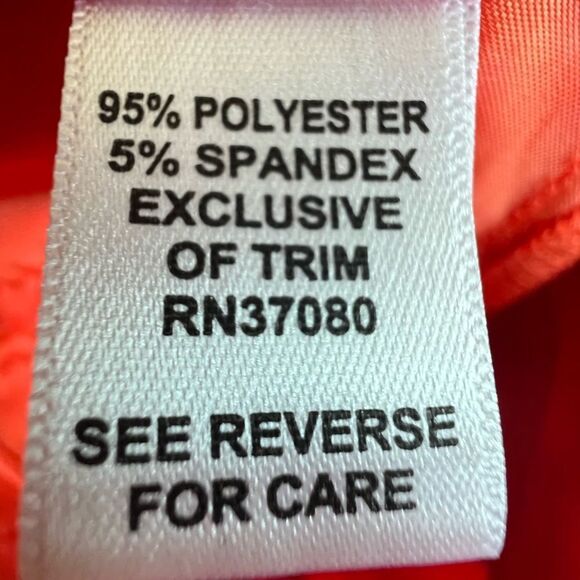 😊 3/$30 
CATO Capris Sz 10 Deep Orange, poly & spandex (lil stretch) EUC - Picture 7 of 11